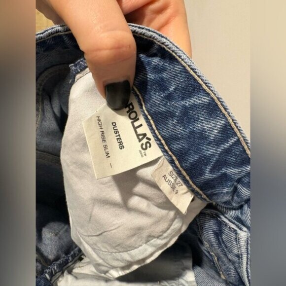 ROLLAS- DUSTERS HIGH RISE SLIM JEANS - Picture 4 of 8